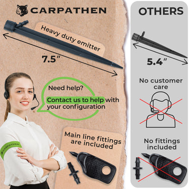 Reasons to choose Carpathen : heavy duty 7.5